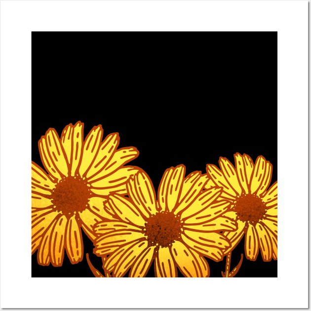 Pocket Full of Daisies (Color) Wall Art by Sunny Saturated